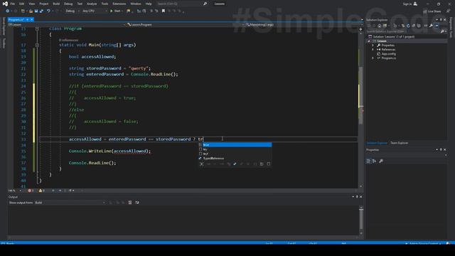 ТЕРНАРНЫЙ ОПЕРАТОР _ ЧТО ЭТО _ ПРИМЕР _ КАК ИСПОЛЬЗОВАТЬ _ C# ОТ НОВИЧКА К ПРОФЕССИОНАЛУ _ # 23 (108 смотреть онлайн