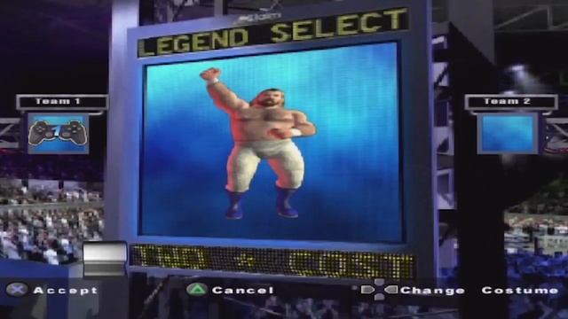 (Showdown Legends of Wrestling)Character Select Screen Roster смотреть онлайн