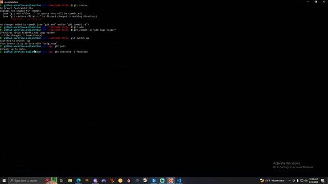 Quick Git Flow explanation for bootcamp students смотреть онлайн