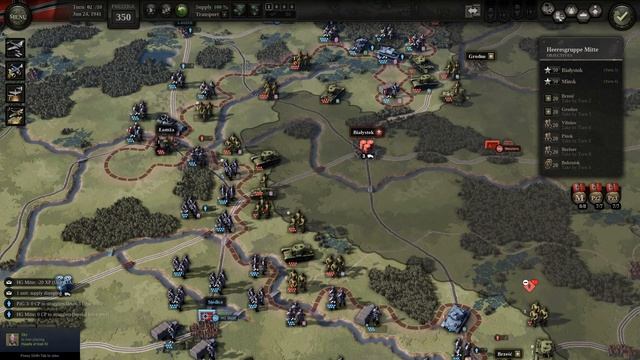 Unity of Command II Barbarossa DLC Gameplay смотреть онлайн