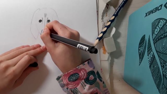 УЧИМСЯ РИСОВАТЬ ЩЕНКА???? смотреть онлайн