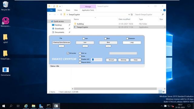 Using Crypter to Keep Malware Undetected by Antivirus | How Hackers create undetectable backdoors смотреть онлайн