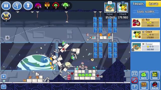 Мультик Игра для детей Энгри Бердс. Прохождение игры Angry Birds [33] серия смотреть онлайн