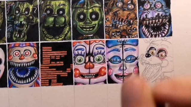 Drawing the UCN-Poster - FNaF смотреть онлайн