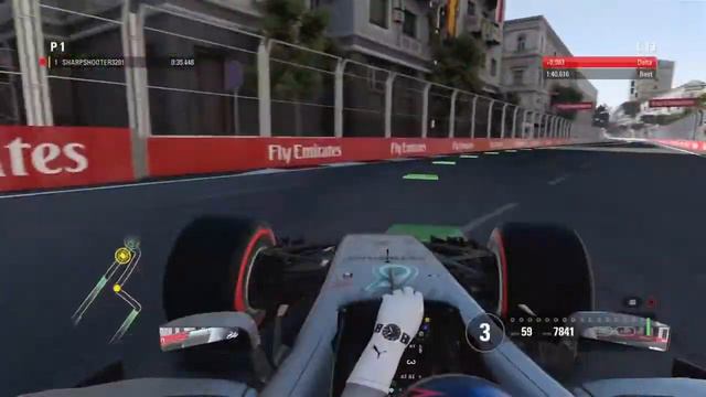 F1 2017 Azerbaijan  Hotlap + Setup (1:40:549)