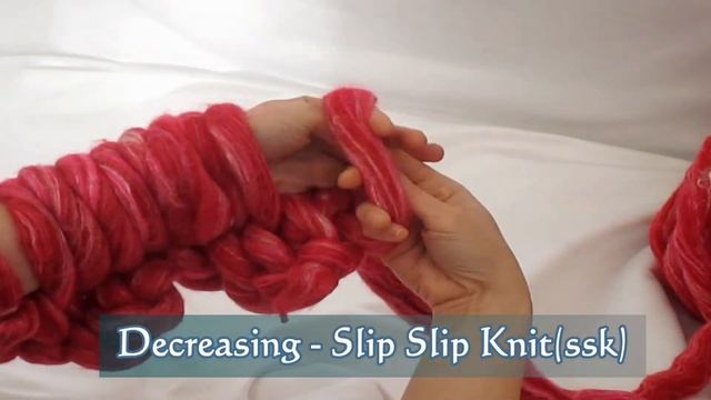 Arm Knitting Lesson 5 - Increasing and Decreasing Stitches + FREE Stuff смотреть онлайн