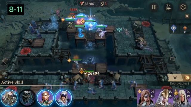Watcher Of Realms| Guide Chp 8 Stage 9,10,11,13,14 Vs F2P Team смотреть онлайн