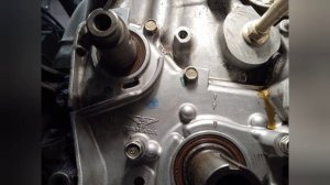 Honda Odyssey. Замена сальников. Замена ГРМ.