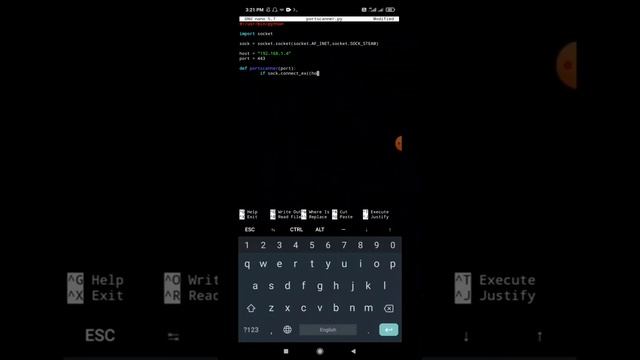 CREATE YOUR OWN PORT SCANNER BASIC TOOL USING PYTHON ON TERMUX TUTORIAL :- 1 смотреть онлайн