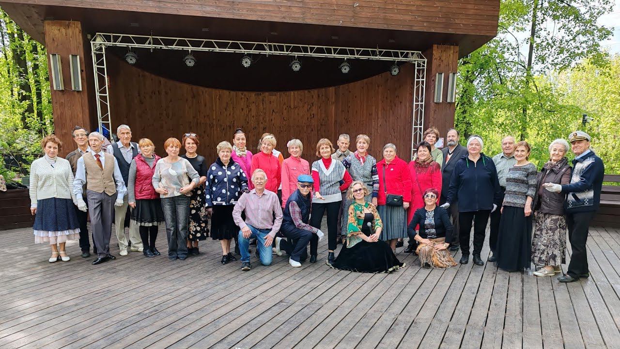 Танцевальный вечер в Бабушкинском парке 14.05.24г смотреть онлайн