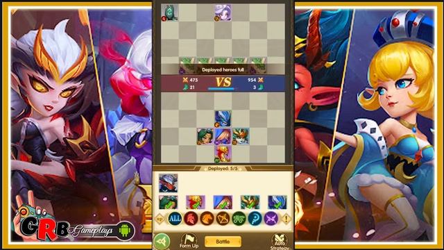 Hero Warchess ?Free Gift Codes? | Gameplay Android / APK смотреть онлайн