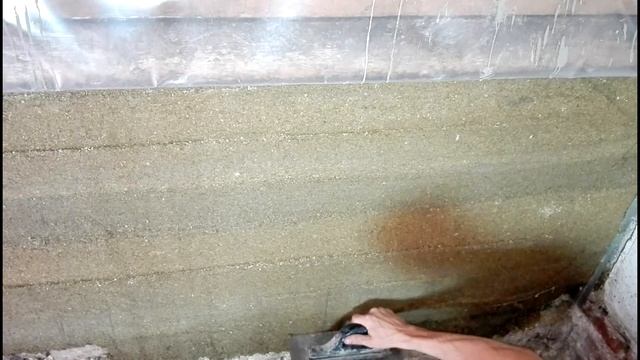 Дешёвый самодельный утеплитель. Утепление стены самодельным арболитом. Ч.1 смотреть онлайн