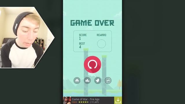 SPRING NINJA (iPhone Gameplay Video) смотреть онлайн