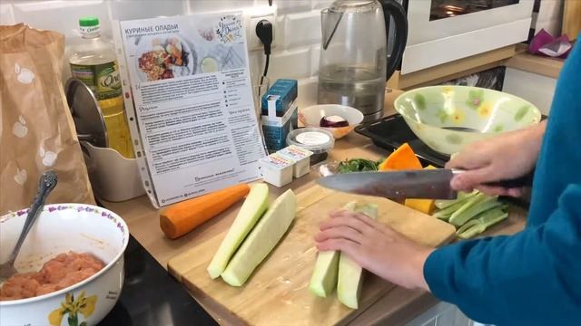 Куриные оладьи/рецепт смотреть онлайн