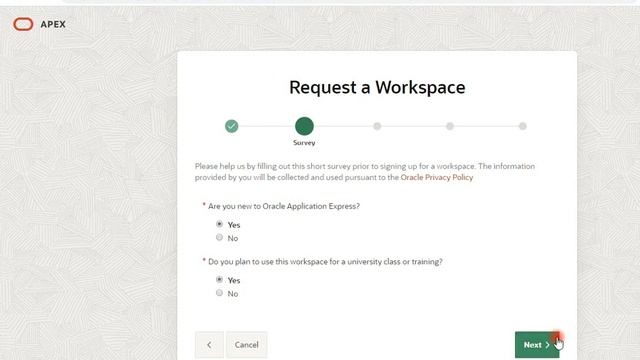 create account in oracle apex смотреть онлайн