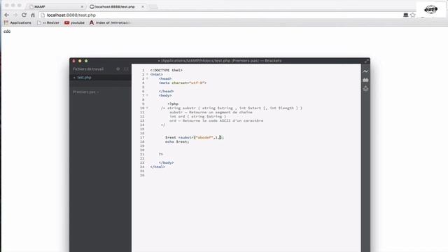 Formation PHP 5 et MySQL Cours 11 : Protéger une adresse e-mail смотреть онлайн
