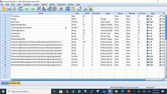 Online Survey (Part 4): Google Form data to MS Excel; MS Excel to SPSS and analyze the data in SPSS смотреть онлайн