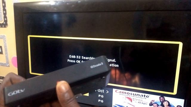 How To Solve The GOtv Error Code E-4832 Searching for Signals