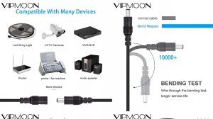 Удлинитель питания для камер видеонаблюдения DC Power Extension Cable for CCTV Cameras