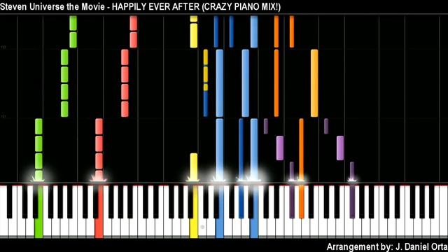 Crazy Piano Mix! HAPPILY EVER AFTER [Steven Universe] смотреть онлайн
