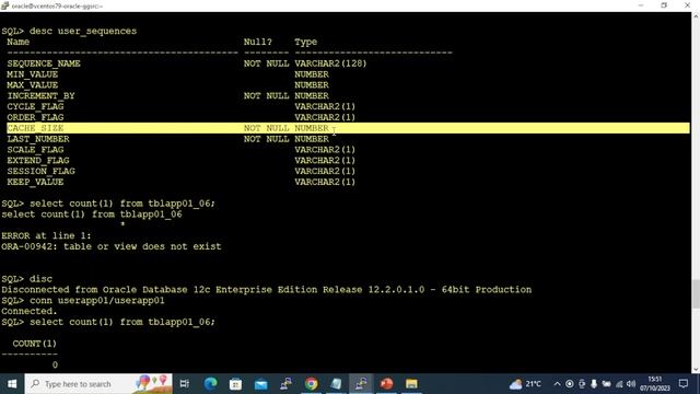 Steps involved in creating a sequence in oracle database смотреть онлайн