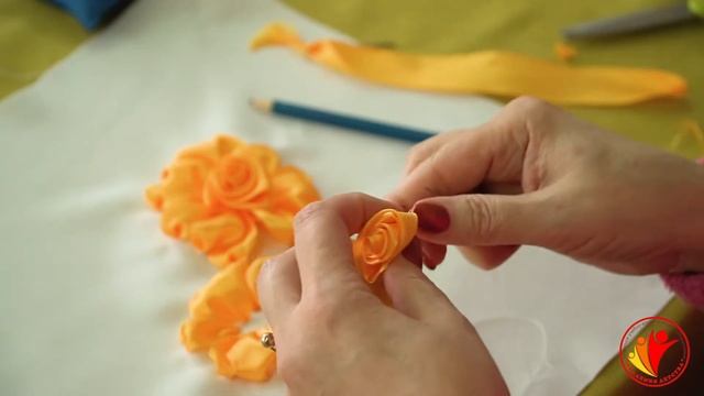 РОЗА | ТЕМА: МОЙ ГОРОД | ВЫШИВКА ЛЕНТАМИ «ШЁЛКОВОЕ ЧУДО» | Руководитель Земзюлина В.В. смотреть онлайн