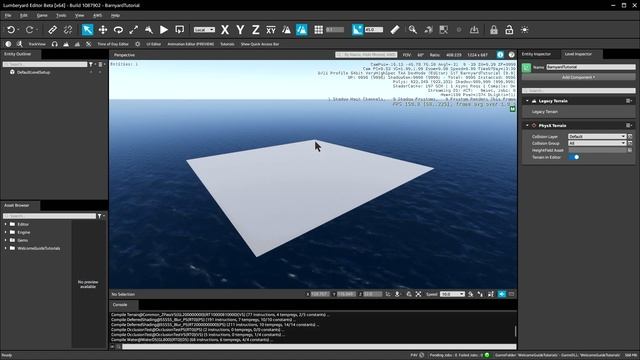 Amazon Lumberyard Engine Welcome Guide Tutorial Part 1 смотреть онлайн