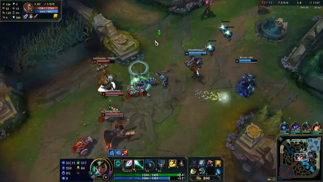 Карма сапорт Пусть в diamond EUW League of Legends смотреть онлайн