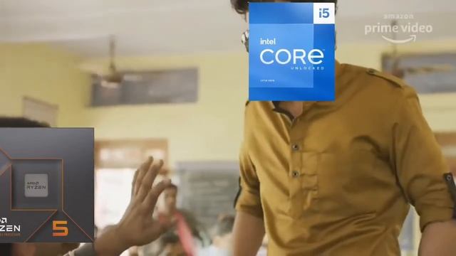 Intel i5 13600K Vs Ryzen 5 7600x смотреть онлайн