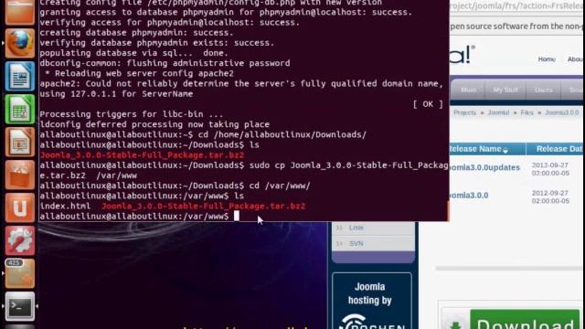 install Joomla 3 on Ubuntu смотреть онлайн