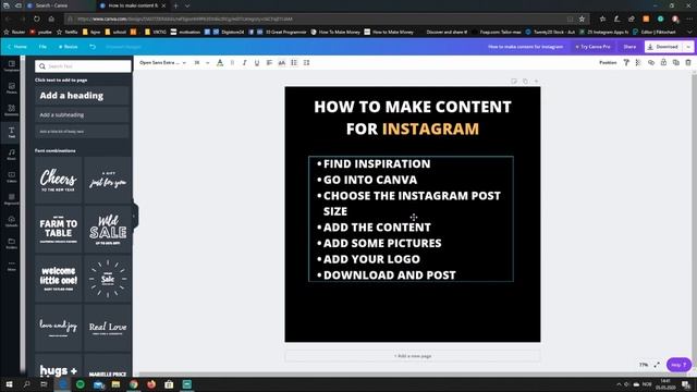 How to make good infographic for Instagram for FREE [2020] смотреть онлайн