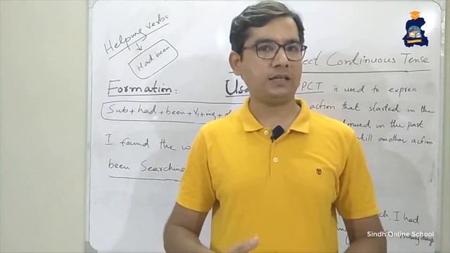 Past Perfect Continuous Tense| Lecture 9| English Grammar in Sindhi| Sindh Online School смотреть онлайн