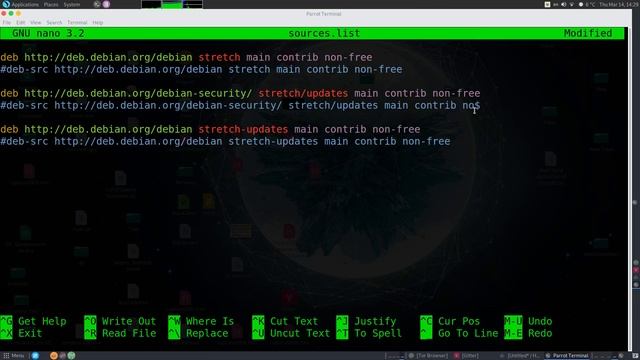 Adding Debian Repository Using Sources List File on Parrot Security Linux смотреть онлайн