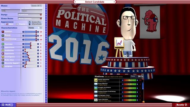 Political Machine 2016 - Part 1 - TAI LOPEZ FOR PRESIDENT ★ Let's Play Political Machine 2016 смотреть онлайн
