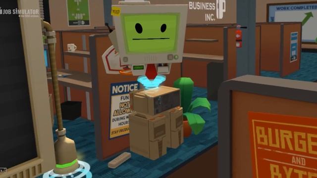 СИМУЛЯТОР РАБОТЫ В РЕАЛЬНОЙ ЖИЗНИ! (Job Simulator VR) | Роблоксер Альберт смотреть онлайн