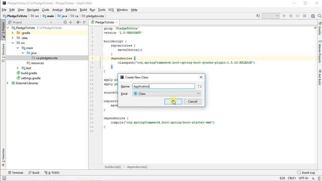 Spring Boot: Getting Started in IntelliJ смотреть онлайн