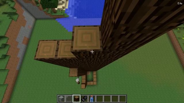 ПОСТРОИЛ СЕКРЕТНЫЙ ДОМ НА САМОМ ВЫСОКОМ ДЕРЕВЕ ДЛЯ БАБКИ ГРЕННИ В МАЙНКРАФТ | НУБИК В MINECRAFT смотреть онлайн