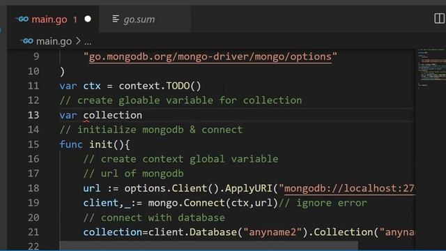 MongoDb Find & display - GinGonic Golang Framework 17 смотреть онлайн