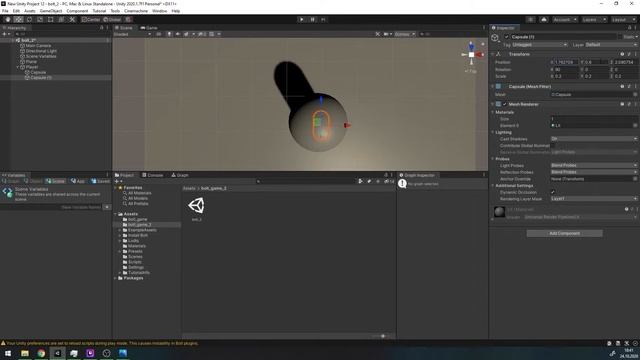 Unity Bolt: Управление персонажем от третьего лица [3D игра в Unity. Часть 12] смотреть онлайн