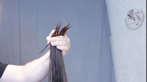 стрижка длинных волос с легкой градуировкой(прогрессив) каскад