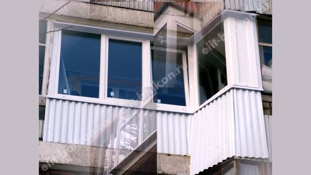 Профессиональное остекление балконов и лоджий Москва. Балконы из ПВХ от "Элит Балкон" смотреть онлайн