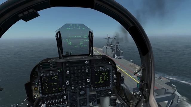 DCS AV-8B | Landing the Harrier on the Carrier [Tutorial] смотреть онлайн