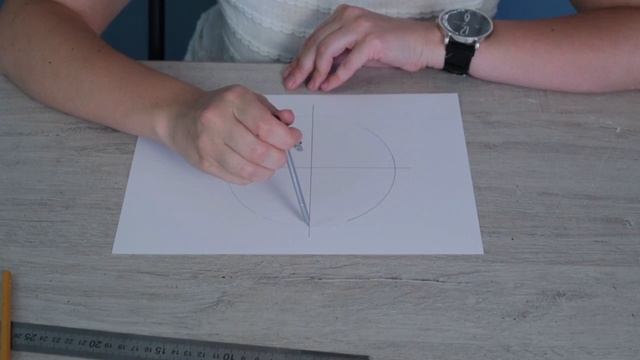 Как сделать разметку для циферблата. Елена Якимова декупаж лайфхак. Как разделить окружность. смотреть онлайн