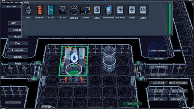 Starmancer - Dwarf fortress inspired space station sim - Starmancer game kickstarter review смотреть онлайн