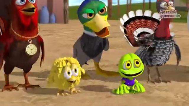 Весёлый хор животных - детские песни смотреть онлайн