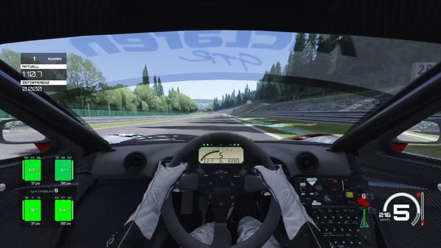 Assetto Corsa - McLaren F1 GTR - Spa 2:18.713 PB - Hotlap - Open Setup смотреть онлайн