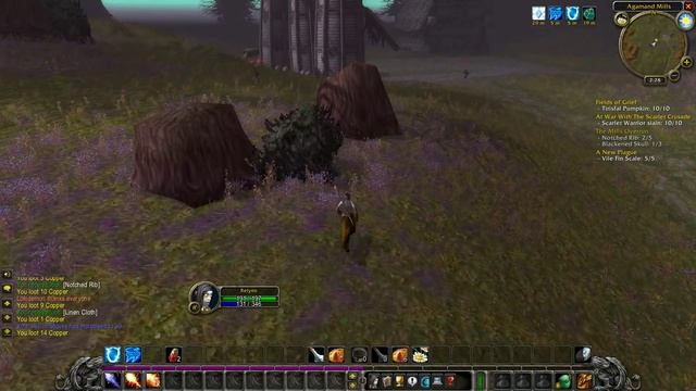 Let's Play WoW CLASSIC Undead Mage Part 4 Haunted Mills and Deaths in the Family Gameplay Walkthrou смотреть онлайн