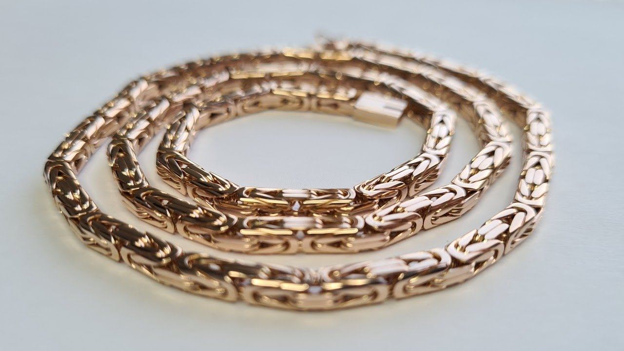 Золотая цепочка Кардинал квадрат-Лисий хвост | Gold Chain Cardinal | #shorts смотреть онлайн