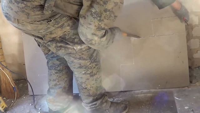 Как заделать нишу в кирпичной стене . смотреть онлайн