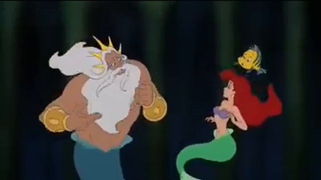 The Little Mermaid - King Triton Yells at Ariel смотреть онлайн